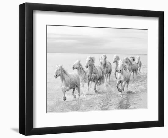 Run on the water-Marco Carmassi-Framed Photographic Print