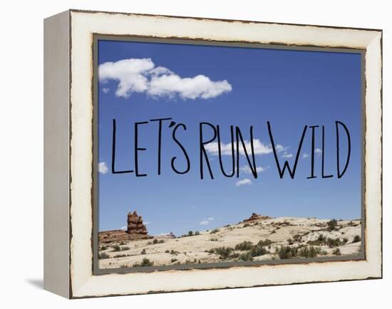 Run Wild-Leah Flores-Framed Premier Image Canvas