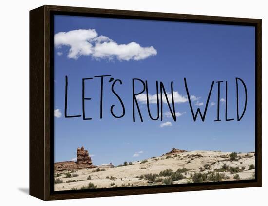 Run Wild-Leah Flores-Framed Premier Image Canvas