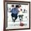 "Runaway", September 20,1958-Norman Rockwell-Framed Giclee Print