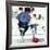 "Runaway", September 20,1958-Norman Rockwell-Framed Giclee Print