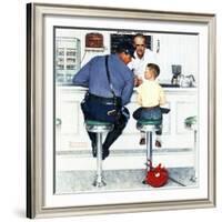 "Runaway", September 20,1958-Norman Rockwell-Framed Giclee Print