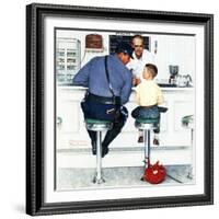 "Runaway", September 20,1958-Norman Rockwell-Framed Giclee Print
