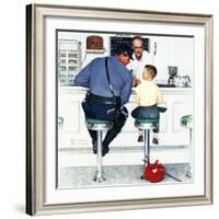 "Runaway", September 20,1958-Norman Rockwell-Framed Giclee Print