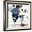 "Runaway", September 20,1958-Norman Rockwell-Framed Giclee Print