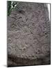 Rune Stone Relief Depicting Dragon, 983, Jelling-null-Mounted Photographic Print