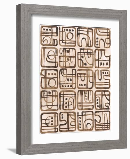 Runic-Kathrine Lovell-Framed Art Print