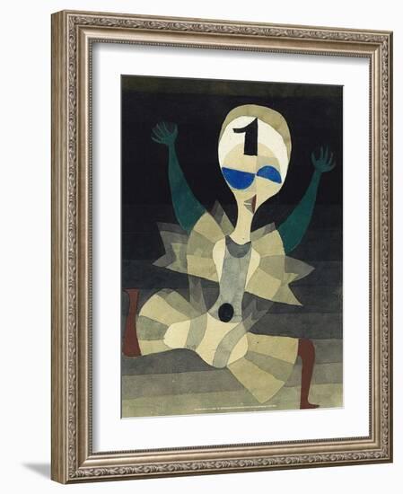 Runner at the Goal, 1921-Paul Klee-Framed Art Print