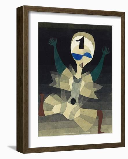 Runner at the Goal, 1921-Paul Klee-Framed Art Print