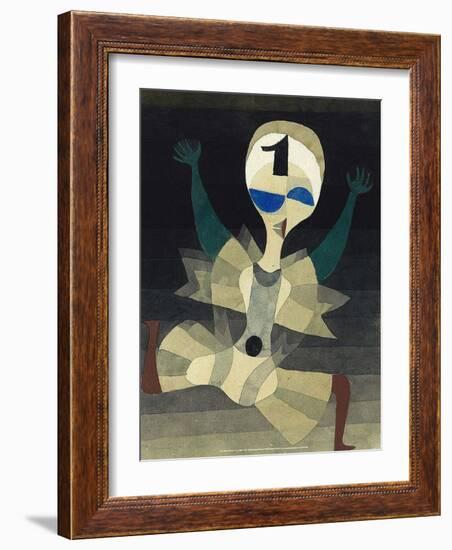 Runner at the Goal, 1921-Paul Klee-Framed Art Print