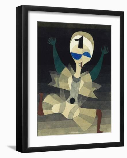 Runner at the Goal, 1921-Paul Klee-Framed Art Print