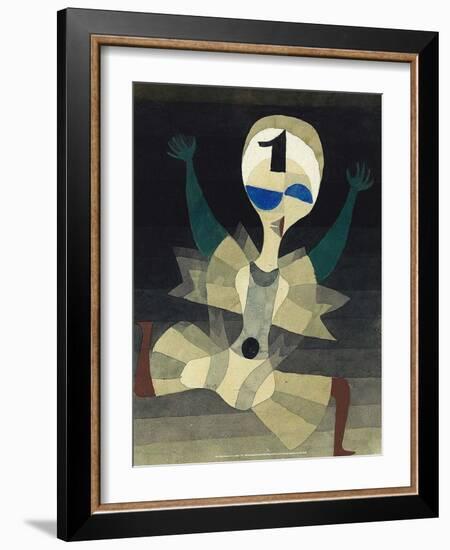 Runner at the Goal, 1921-Paul Klee-Framed Art Print