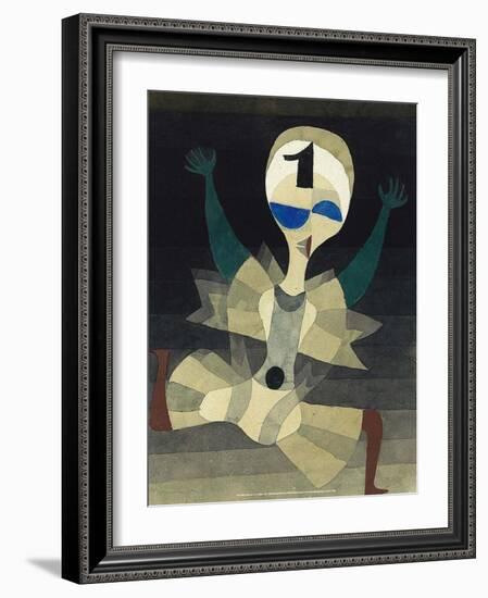 Runner at the Goal, 1921-Paul Klee-Framed Art Print