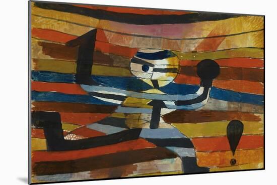 Runner - Hooker - Boxer, 1920-Paul Klee-Mounted Giclee Print