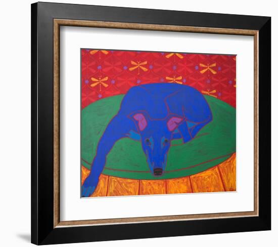 Runner in Repose-Angela Bond-Framed Art Print