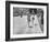 Runner John Landy, Breaking the 4 Minute Mile-Allan Grant-Framed Photographic Print