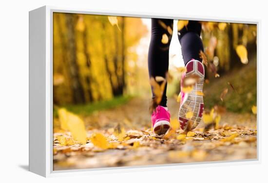 Runner-HalfPoint-Framed Premier Image Canvas