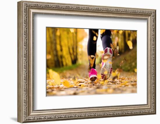 Runner-HalfPoint-Framed Photographic Print