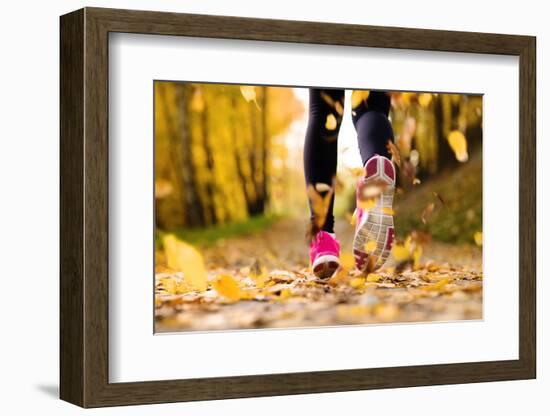 Runner-HalfPoint-Framed Photographic Print