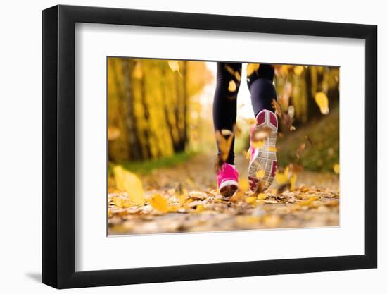 Runner-HalfPoint-Framed Photographic Print