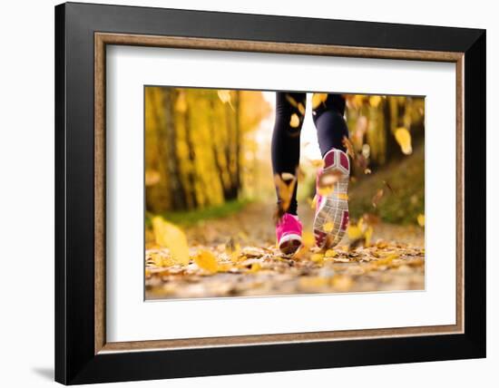 Runner-HalfPoint-Framed Photographic Print