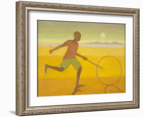 Running Boy,2010-Tilly Willis-Framed Giclee Print