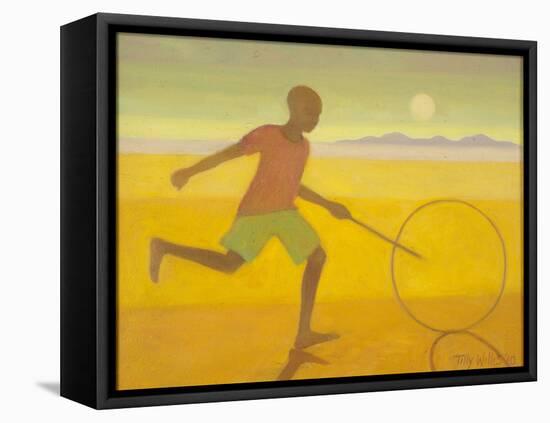 Running Boy,2010-Tilly Willis-Framed Premier Image Canvas