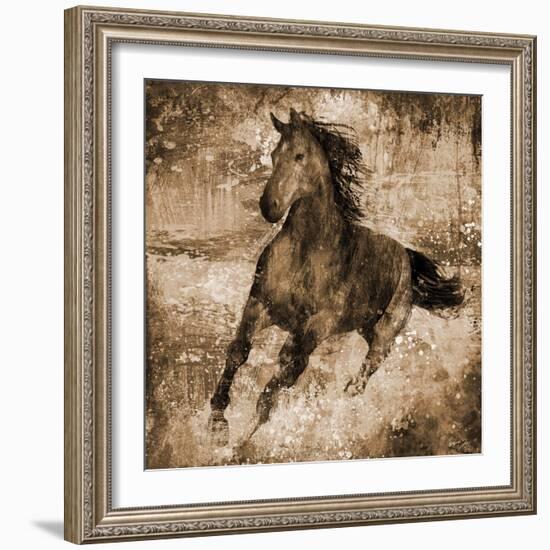 Running Free-Eric Yang-Framed Art Print