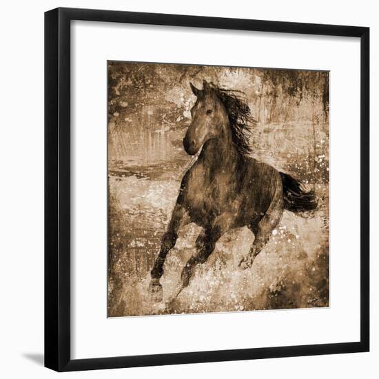 Running Free-Eric Yang-Framed Art Print