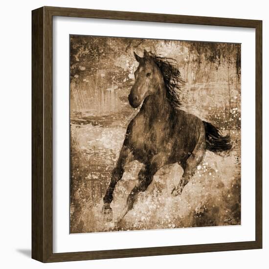 Running Free-Eric Yang-Framed Art Print