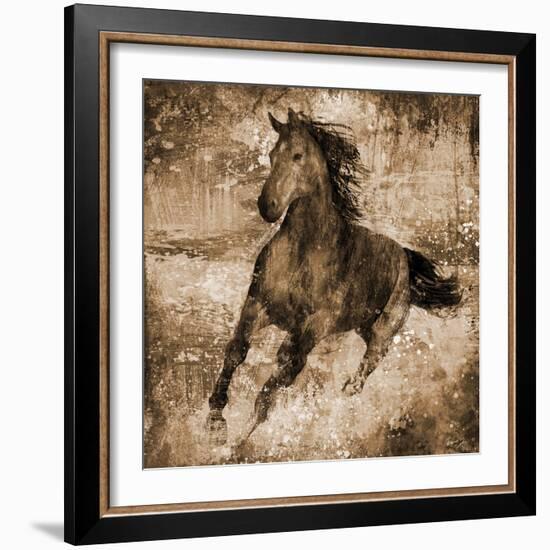 Running Free-Eric Yang-Framed Art Print