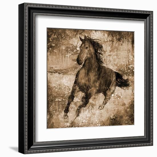 Running Free-Eric Yang-Framed Art Print