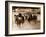 Running Horses-Monte Nagler-Framed Photo