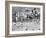 Running in the 1932 Olympics in Los Angeles-null-Framed Photographic Print