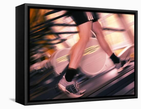 Running Machine-Mark Sykes-Framed Premier Image Canvas