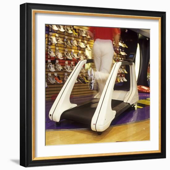 Running Machine-Tony McConnell-Framed Premium Photographic Print