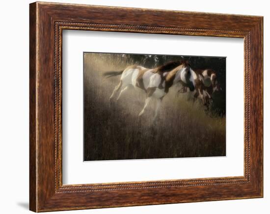 Running Paint-Steve Hunziker-Framed Art Print