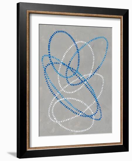 Running Stitch I-Vanna Lam-Framed Art Print