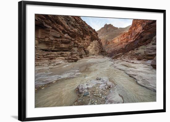 Running Stream-Andrew Geiger-Framed Giclee Print