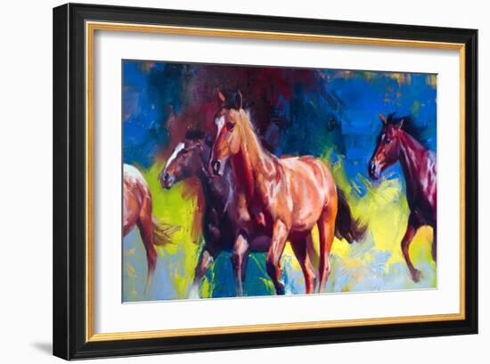 Running Wild-Julie Chapman-Framed Art Print