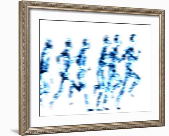 Running-PASIEKA-Framed Photographic Print