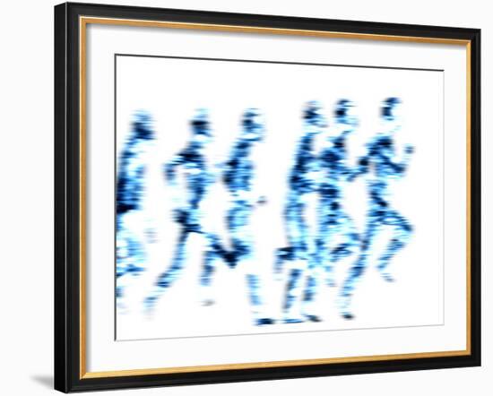 Running-PASIEKA-Framed Photographic Print