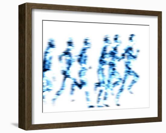 Running-PASIEKA-Framed Photographic Print