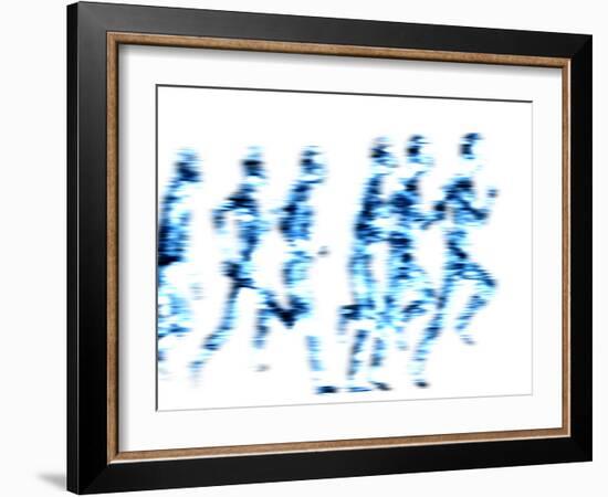 Running-PASIEKA-Framed Photographic Print