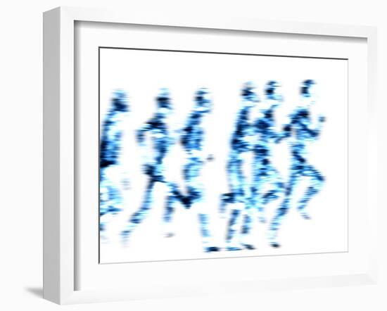 Running-PASIEKA-Framed Photographic Print