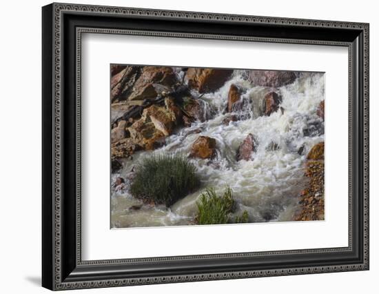 Runoff coming from Lassen Peak.-Mallorie Ostrowitz-Framed Photographic Print