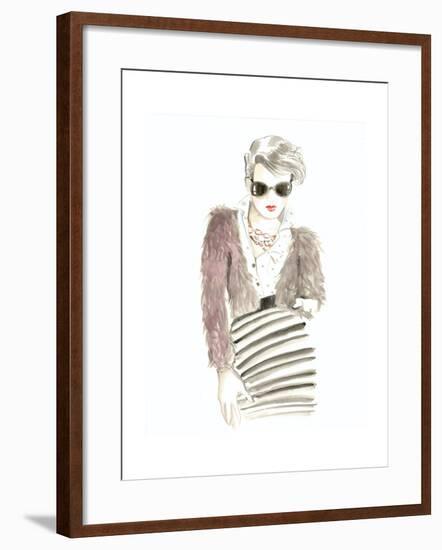 Runway Fashion I-Laurencon-Framed Art Print