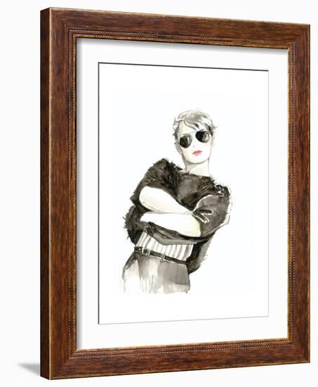 Runway Fashion II-Laurencon-Framed Art Print