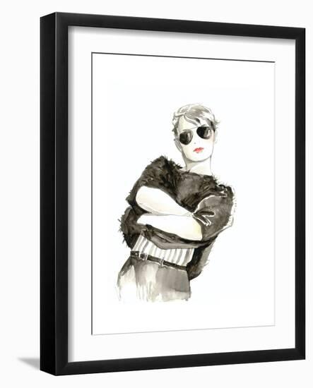 Runway Fashion II-Laurencon-Framed Art Print