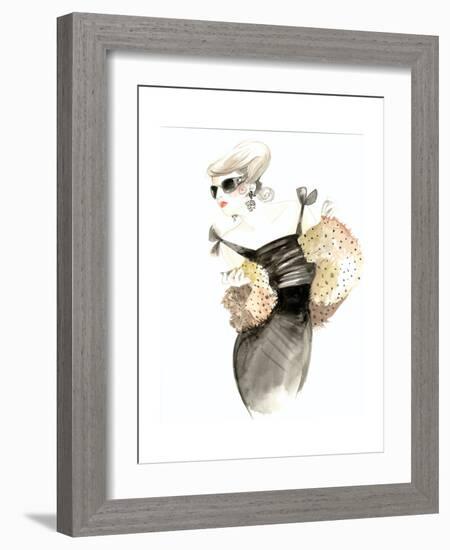 Runway Fashion III-Laurencon-Framed Art Print